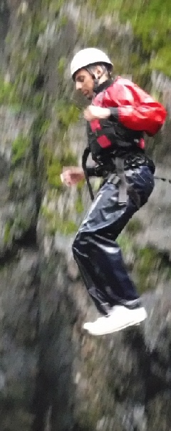 Hen and stag party on a Lake District gorge and canyoning session are very popular.